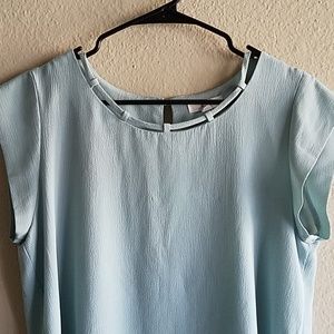 Dressy T with cutouts